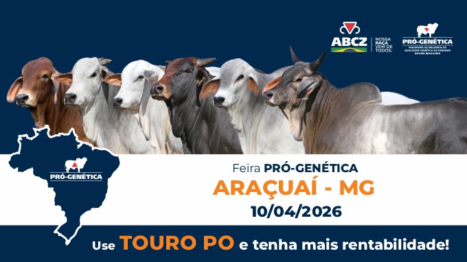 FEIRA DE TOUROS PRÓ-GENÉTICA EM ARAÇUAÍ/MG | Feiras e Eventos | ABCZ