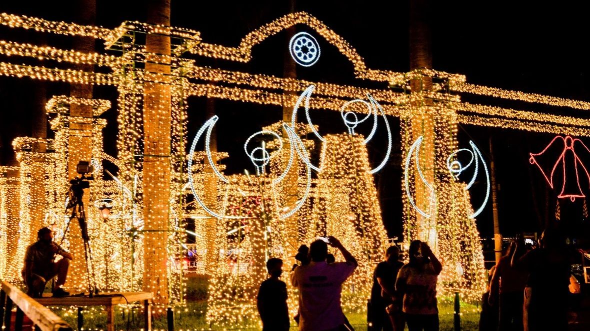 ‘Natal Cultural no Parque 2021’ segue até o próximo dia 2 de janeiro