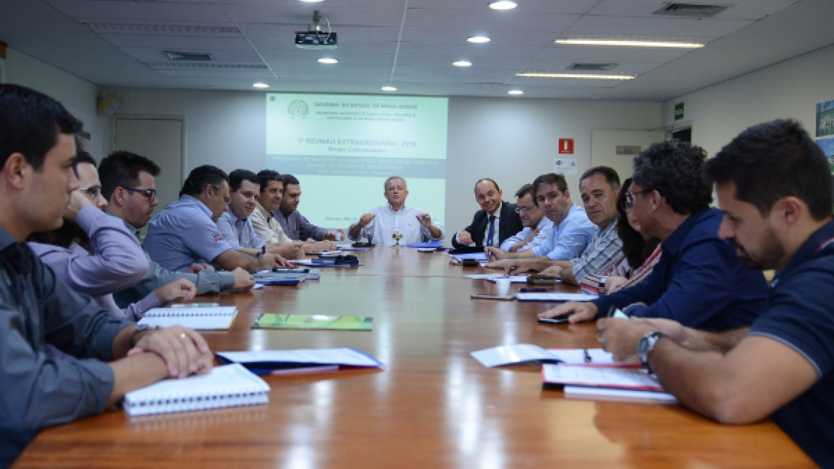 Grupo coordenador do Pró-Genética MG realiza reunião na ExpoZebu 2019