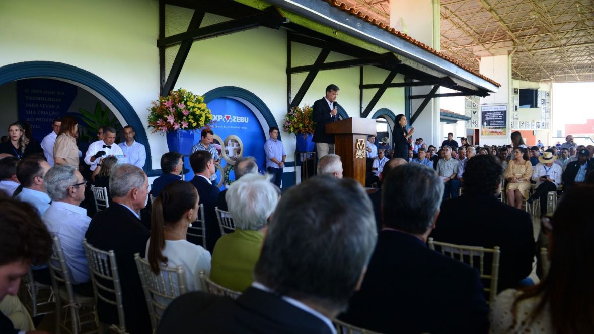Com presença forte dos governadores de Minas, São Paulo e Goiás, 88ª ExpoZebu é inaugurada em Uberaba (MG)