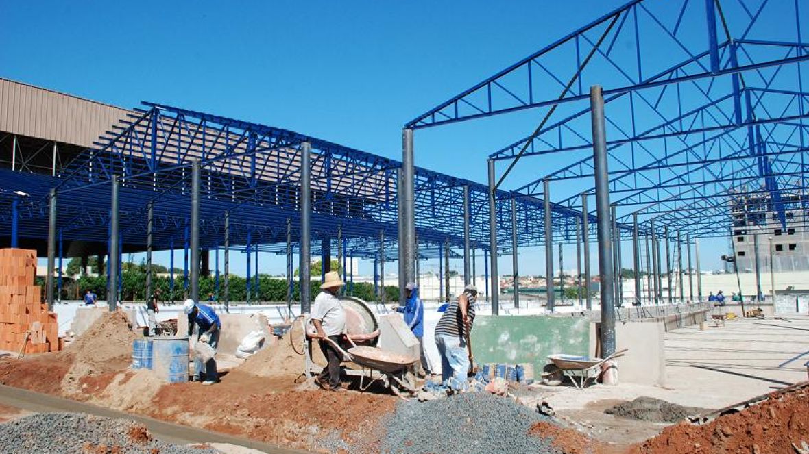 Três novos pavilhões estão sendo construídos para a 78ª ExpoZebu