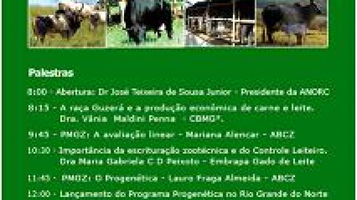 ABCZ lança Pró-Genética e participa de seminário de guzerá no RN