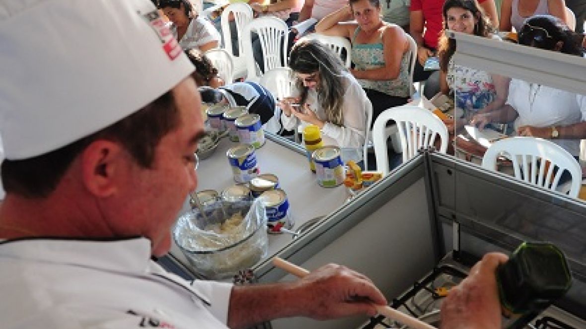 Gastronomia Sustentável atrai atenção do público na ExpoZebu
