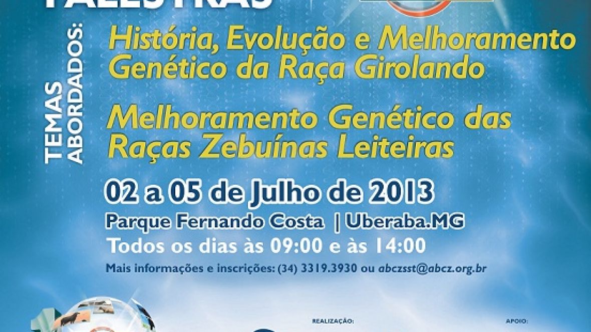Megaleite 2013 terá Ciclo de Palestras sobre genética