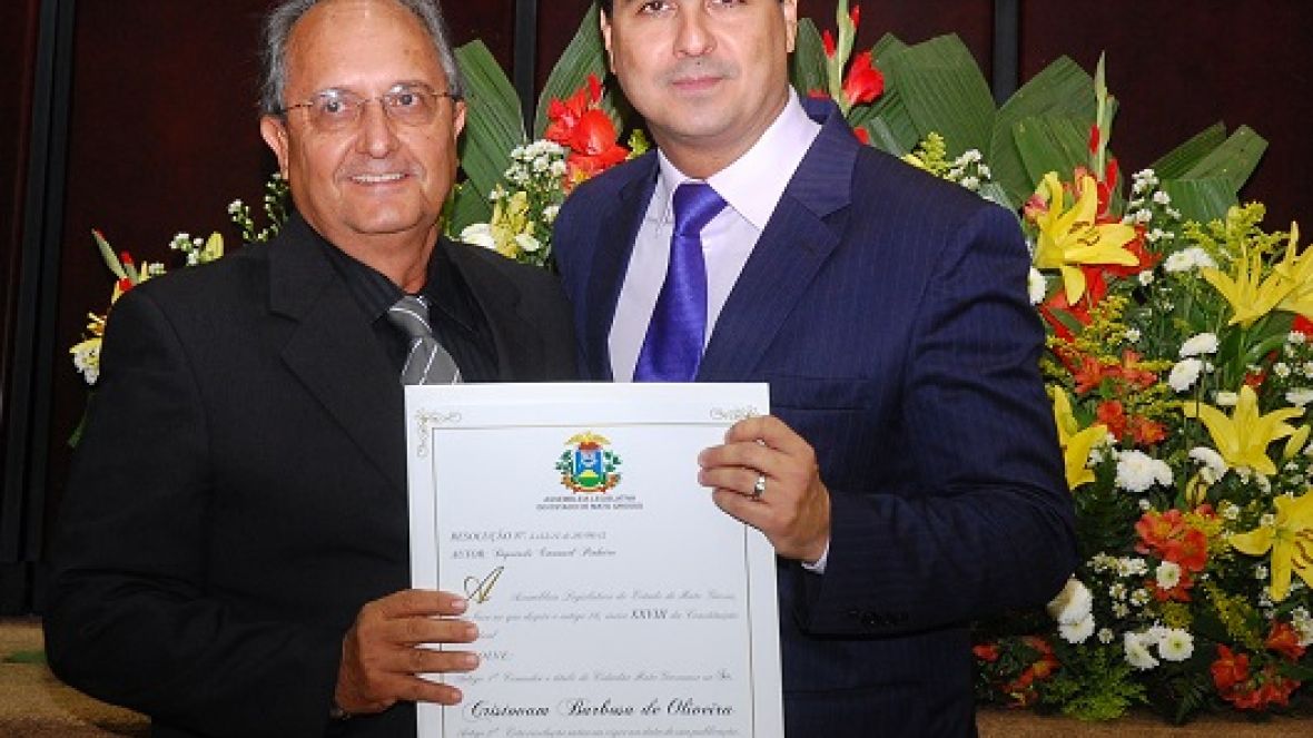 Técnico da ABCZ é homenageado no Mato Grosso