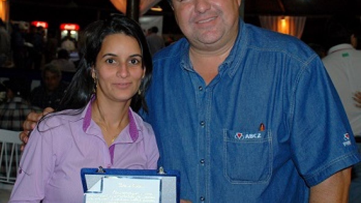 Técnicos da ABCZ são homenageados durante a ExpoGenética