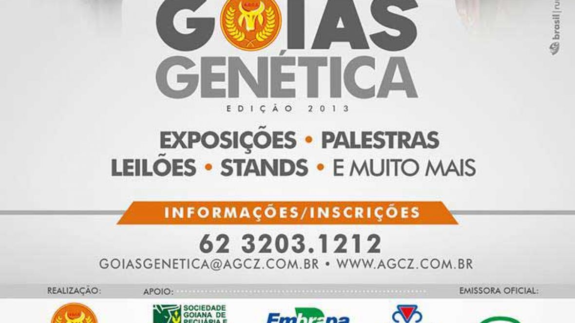 Superintendente da ABCZ fará palestra na Goiás Genética 2013