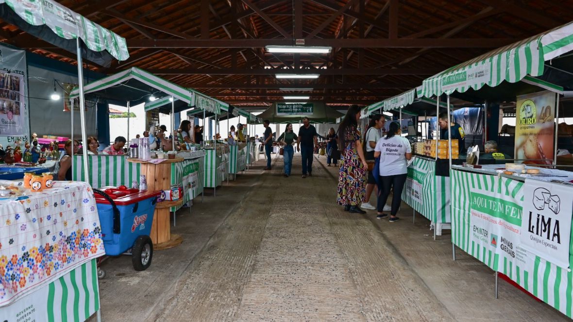 Feira da Agricultura Familiar traz produtos artesanais mineiros para a 2ª ExpoLeite