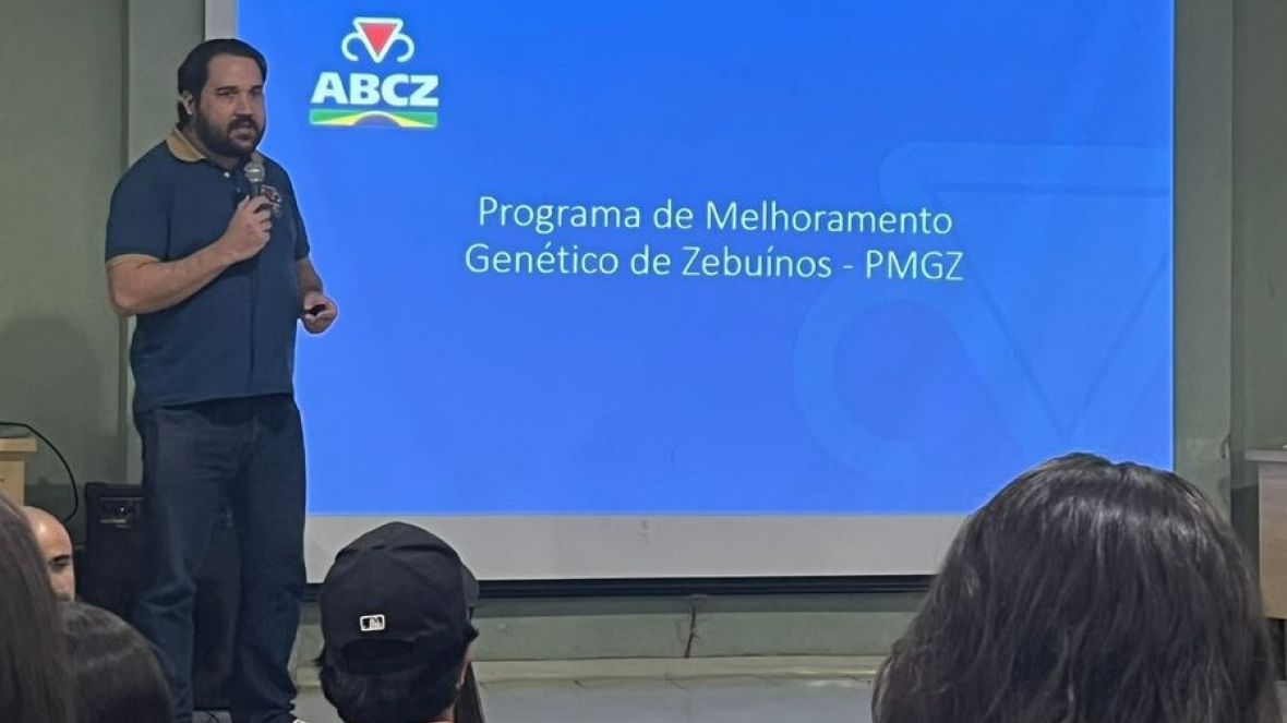 Inovações Tecnológicas: ABCZ palestra sobre melhoramento genético para alunos da UFU