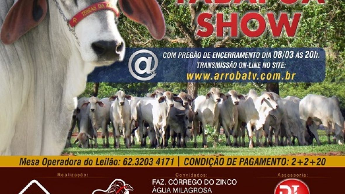 Leilão Tabapuã Show será chancelado pelo Pró-Genética