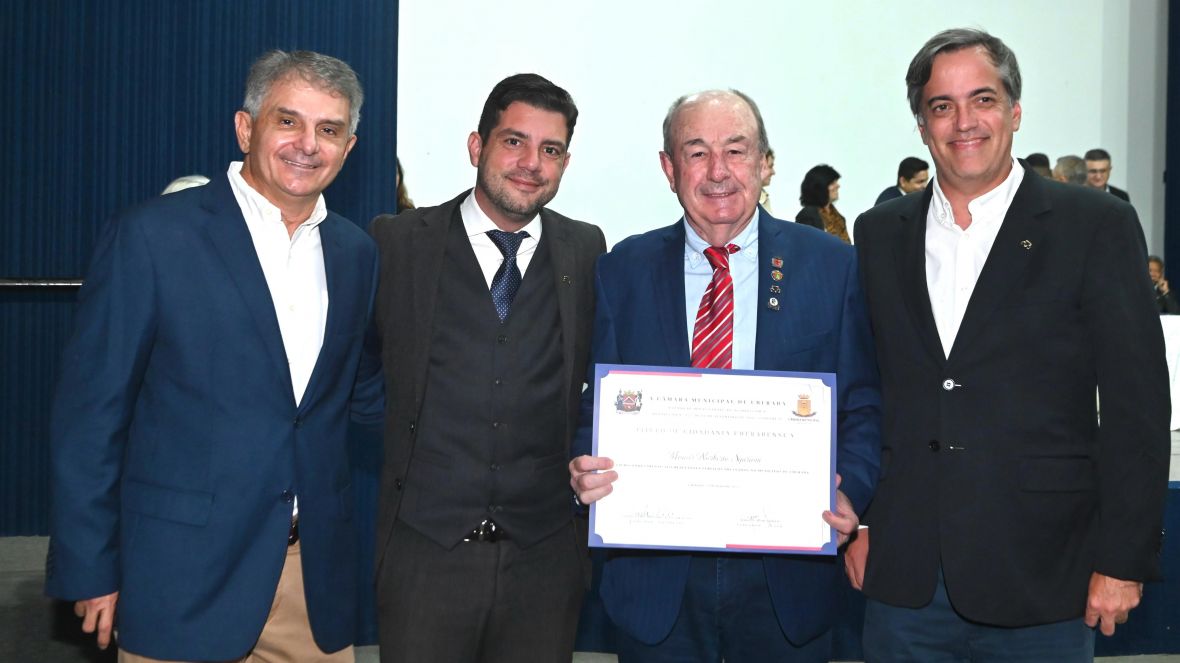 Superintendente Geral da ABCZ recebe título de Cidadania Uberabense