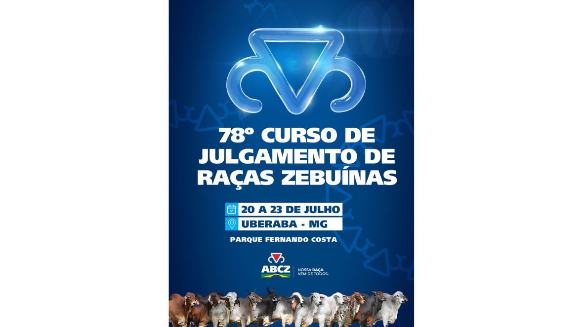 Inscrições abertas e vagas quase esgotadas para o 78º Curso de Exterior e Julgamento de Zebuínos