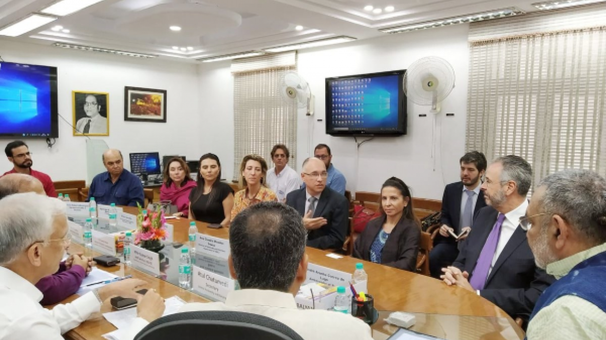 Comitiva da ABCZ se reúne com Ministro da Índia