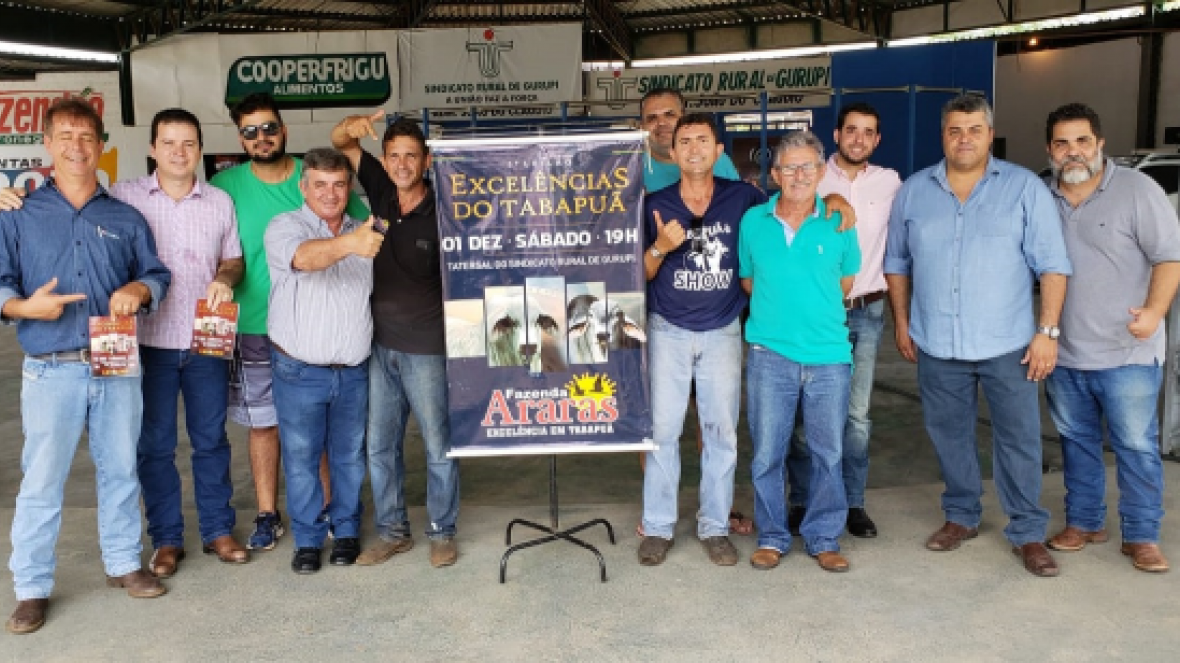 Diretor da ABCZ participa do leilão Excelências do Tabapuã, em Gurupi (TO)