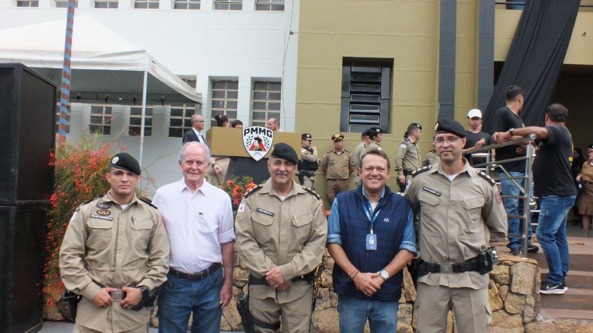ABCZ participa de solenidade de transmissão de comando da Polícia Militar em Uberaba