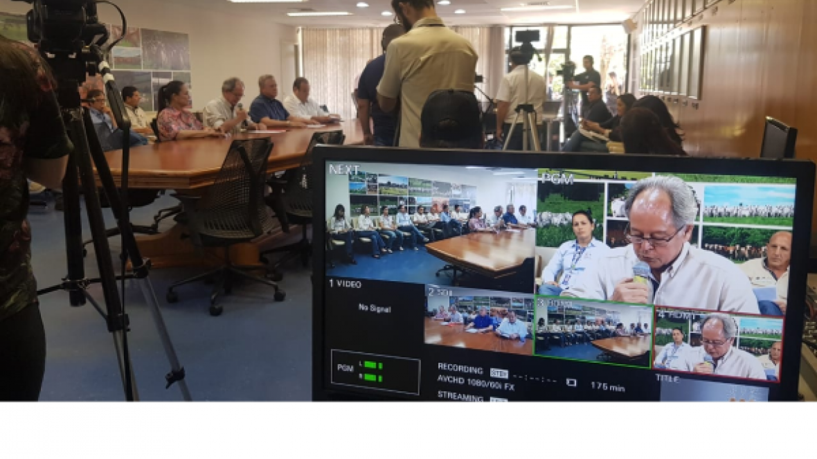 Coletiva de imprensa marca lançamento da 12ª ExpoGenética