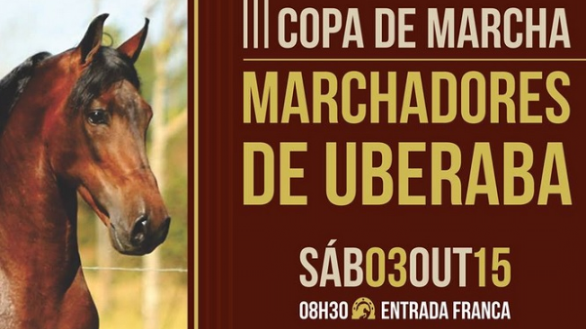 FAZU promove III Copa de Marcha Marchadores de Uberaba