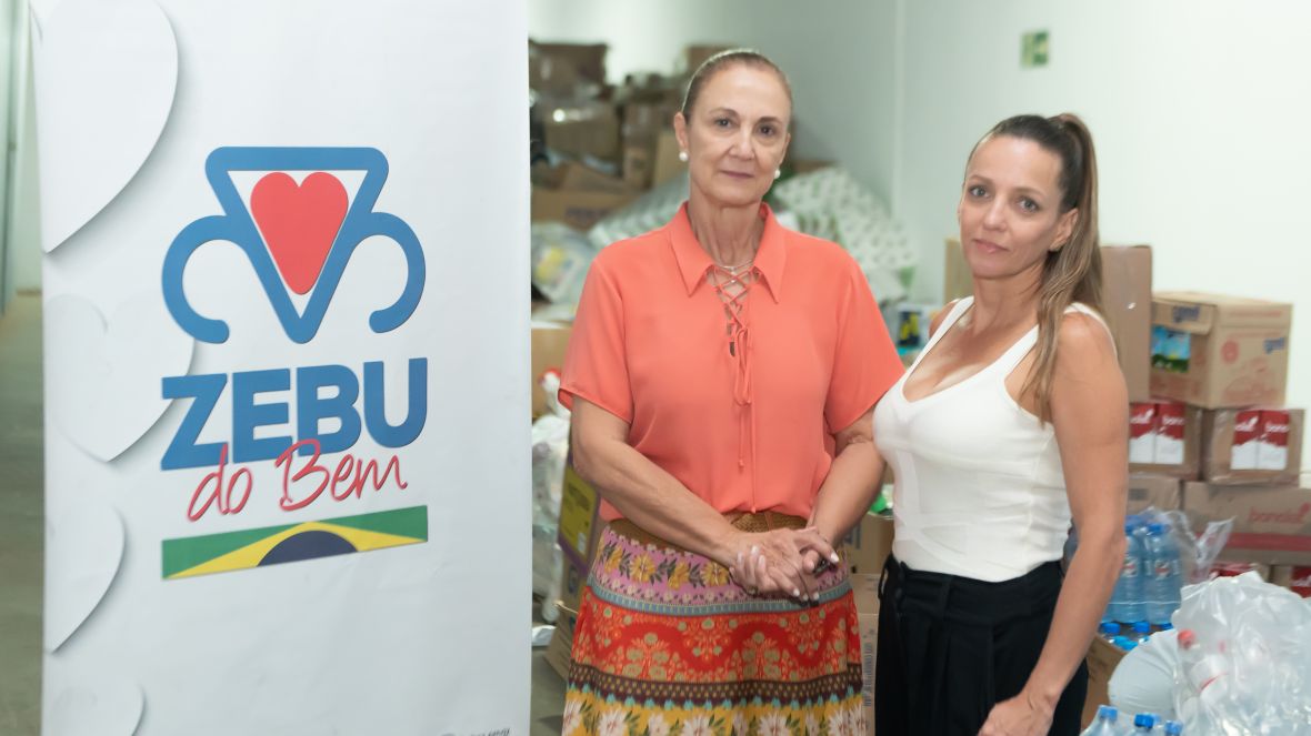 Zebu do Bem recebe doações para auxiliar vítimas das enchentes no Rio Grande do Sul