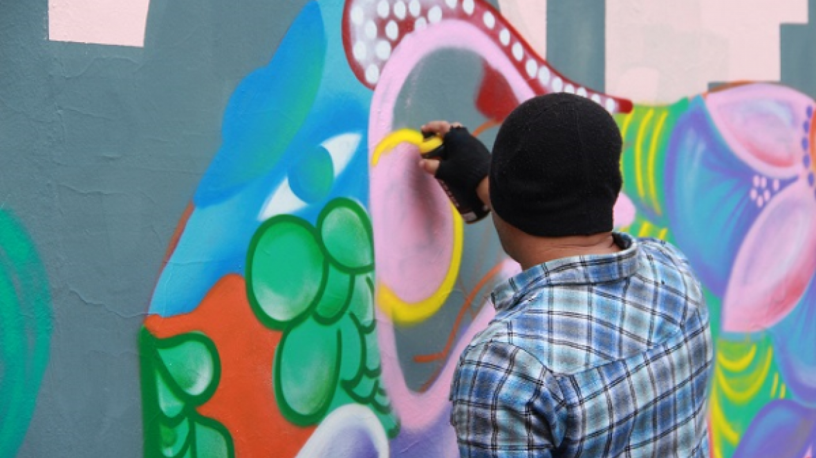 Grafitagem dá início às atividades culturais da ExpoZebu 2017