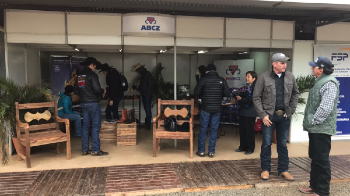 ABCZ participa com estande de Campeonato Nacional de Quarto de Milha