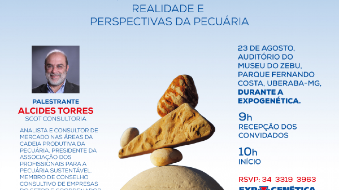  Palestra sobre mercado é um dos destaques da programação da ExpoGenética nesta quarta (23/08)