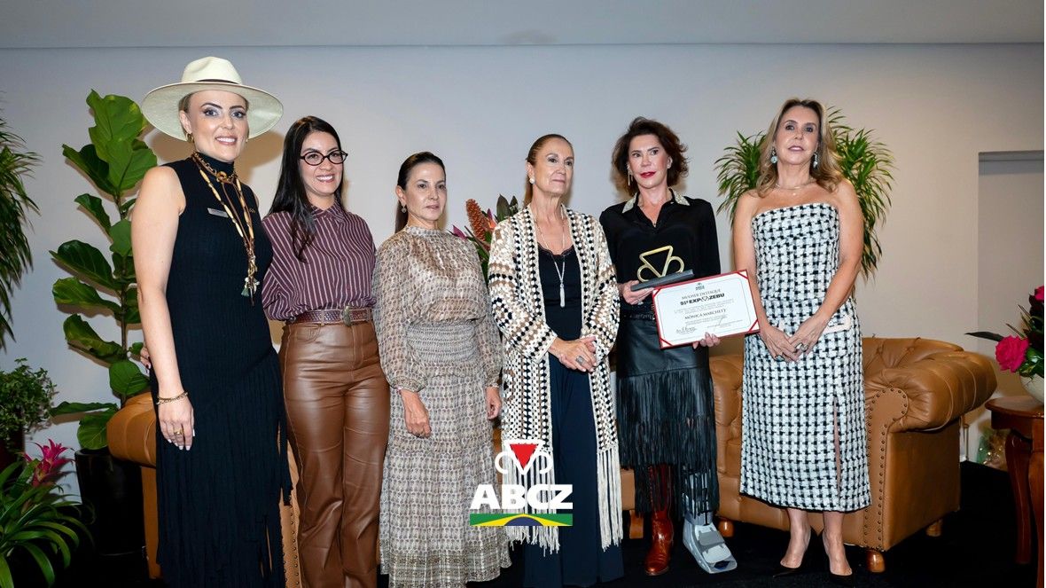 ABCZ Mulher homenageia Mônica Marchett como destaque feminino da 91ª ExpoZebu