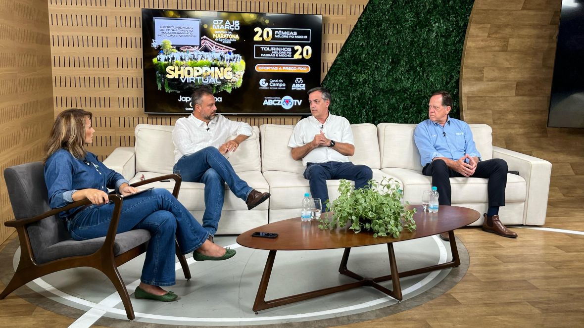 Transmissão ao vivo da ABCZ TV revela animais que serão ofertados no Shopping Virtual Japaranduba Ganar