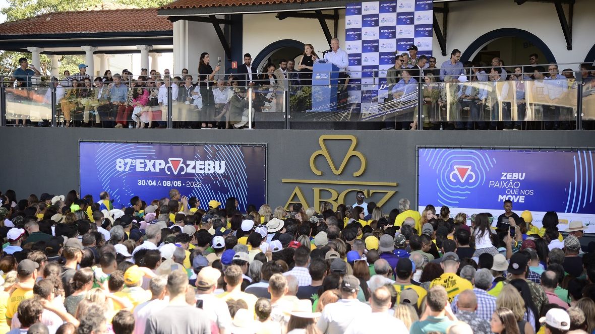 Reunindo grande público e autoridades, 87ª ExpoZebu é aberta oficialmente em Uberaba (MG) 