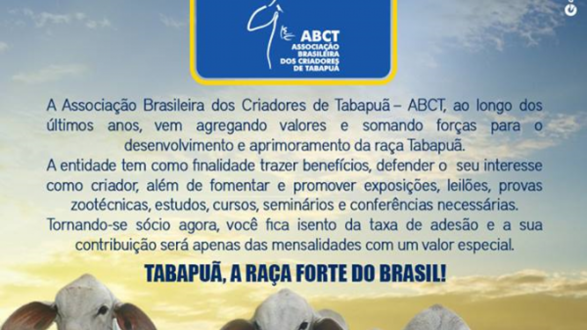 Tabapuã lança campanha Seja Sócio