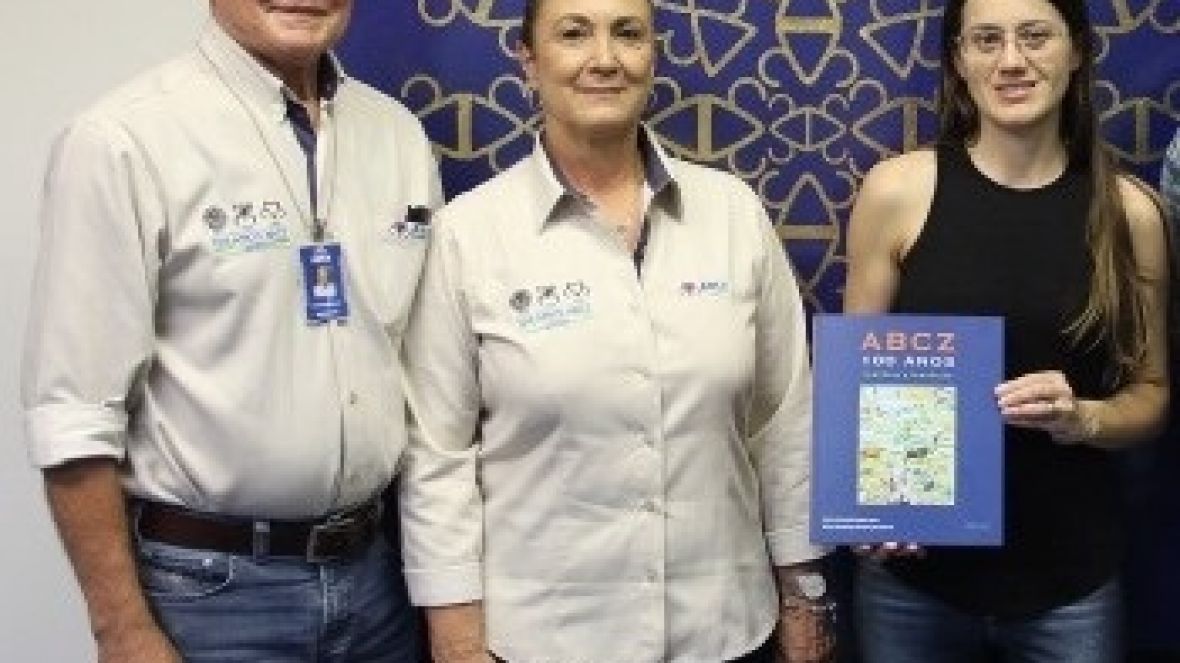 Membros da diretoria e executivos da ABCZ se reúnem com pesquisadora americana