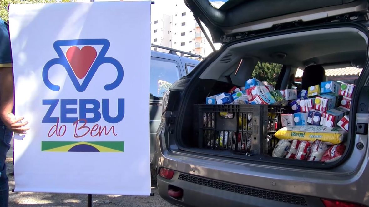Zebu do Bem beneficia 20 instituições de Uberaba após arrecadação de alimentos na ExpoZebu Shows 2025