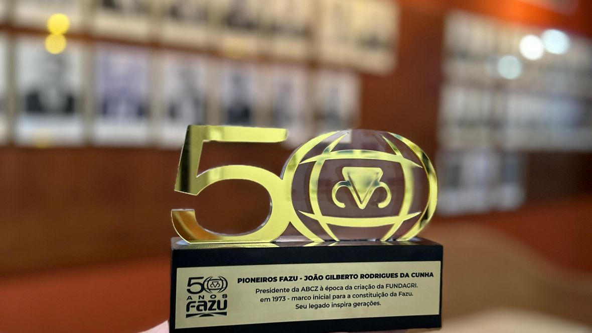 Fazu celebra 50 anos com homenagens especiais durante a ExpoZebu 2025