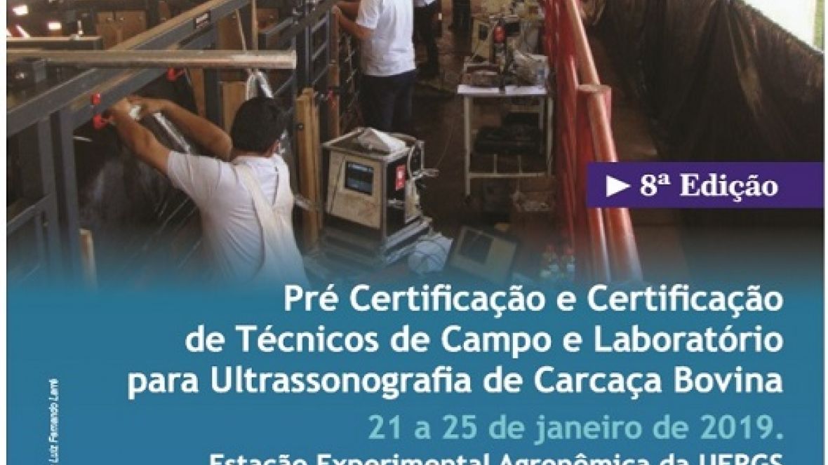 ABCZ apoia 8ª Certificação de Técnicos para Ultrassonografia de Carcaça Bovina da UFRGS