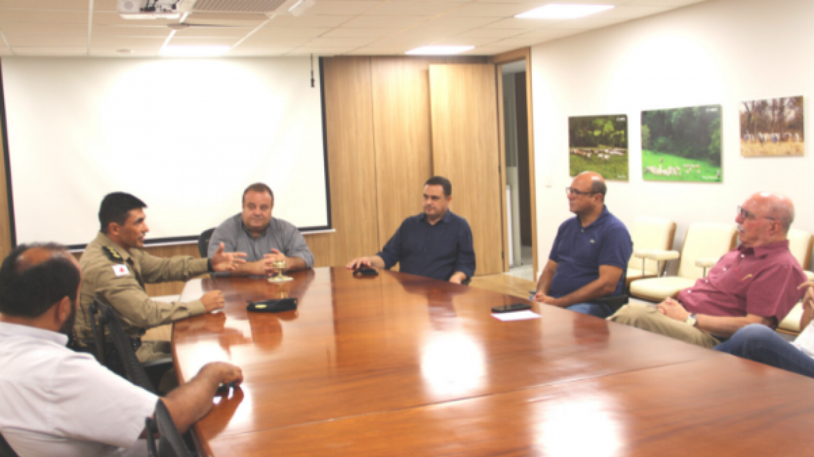 ABCZ e Polícia Militar promovem reuniões para tratativas de segurança durante a ExpoZebu