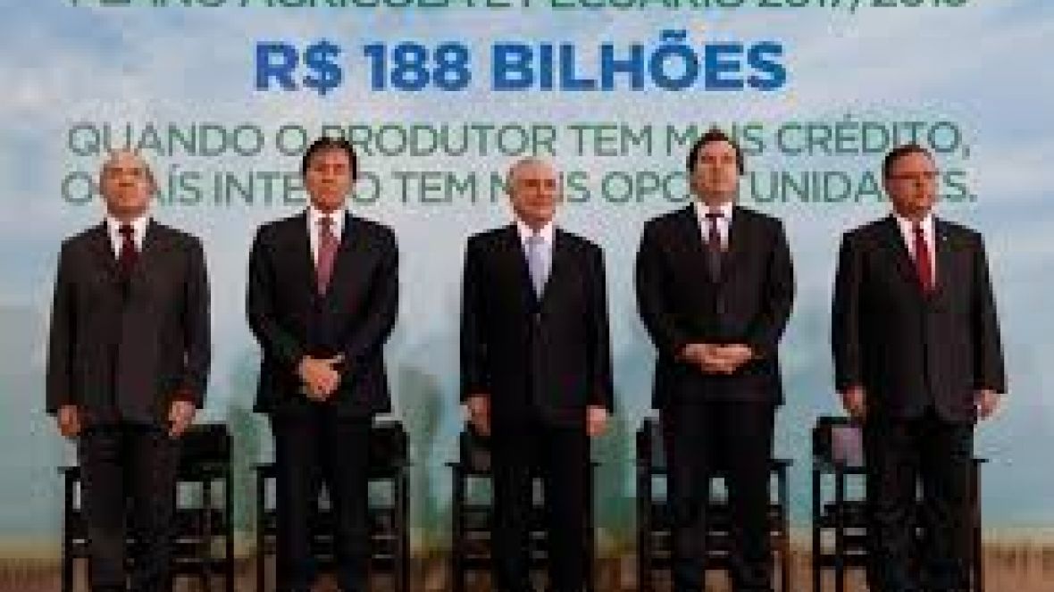 Diretor representa a ABCZ durante a apresentação do Plano Safra.