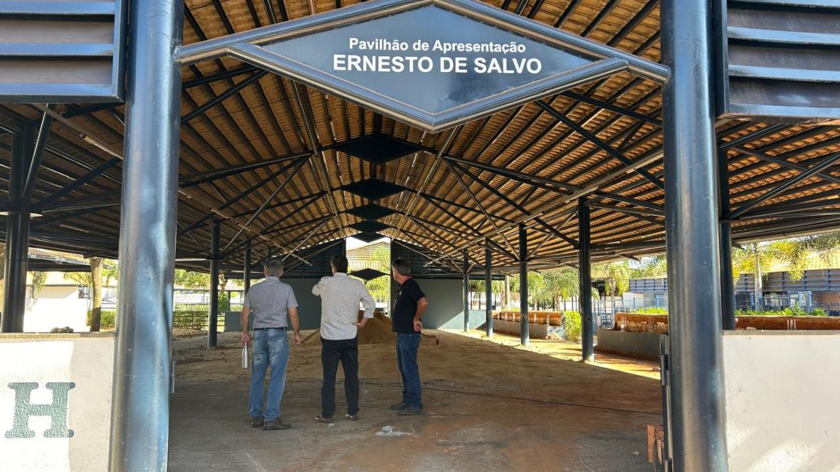 Pavilhões Ernesto de Salvo e Cel. Geraldino Rodrigues da Cunha terão capacidade dobrada para mostra de animais