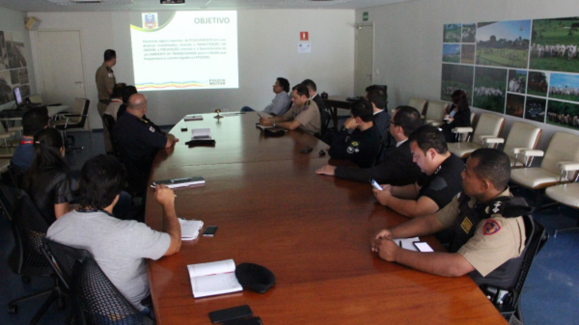 Reunião discute últimos detalhes das ações de segurança antes da abertura da ExpoZebu