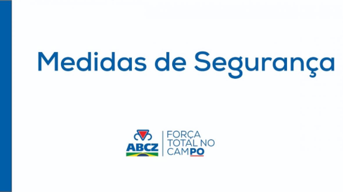 MEDIDAS DE SEGURANÇA
