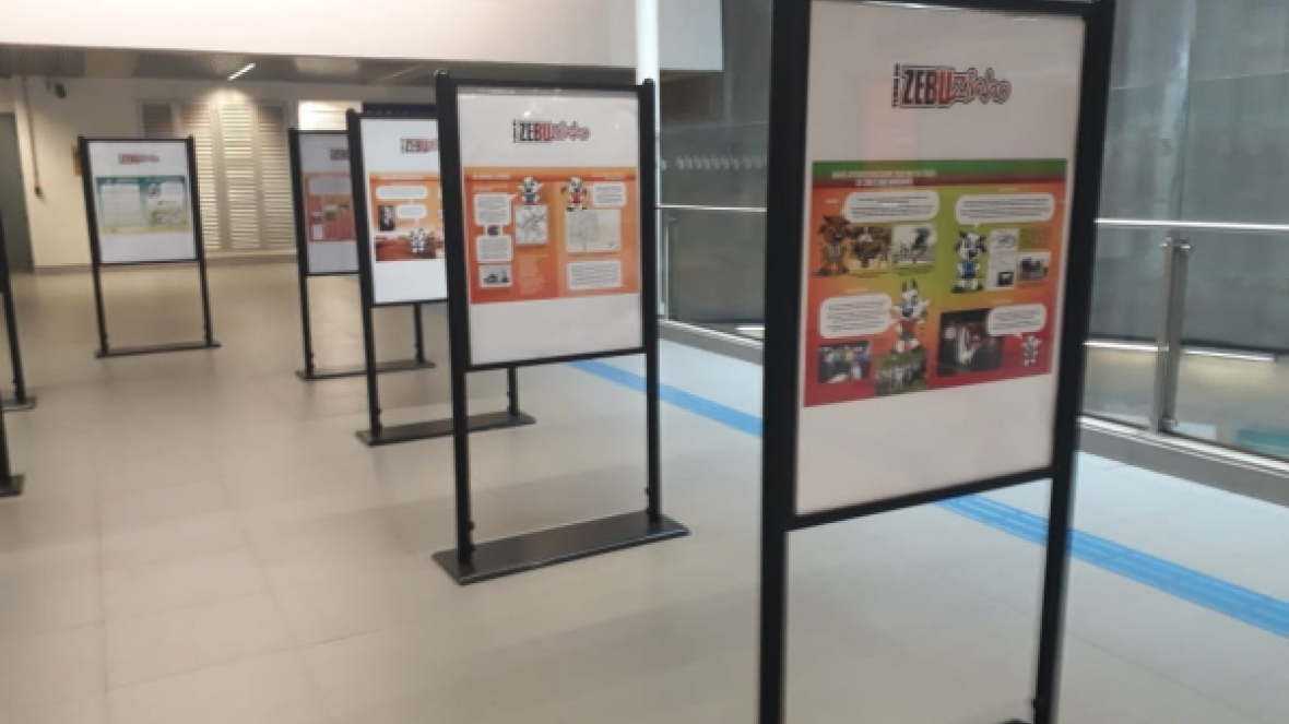 Metrô de São Paulo (SP) recebe exposição sobre ?Turma do Zebuzinho? e Uberaba