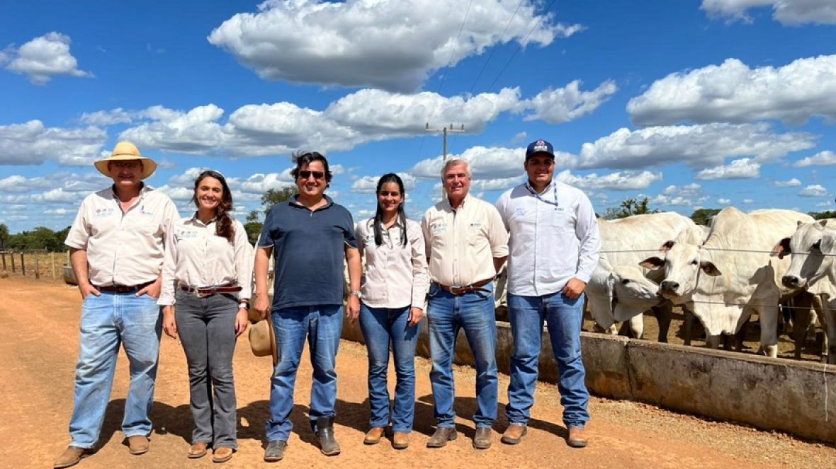 Equipe ABCZ realiza visita na Nelore JEM