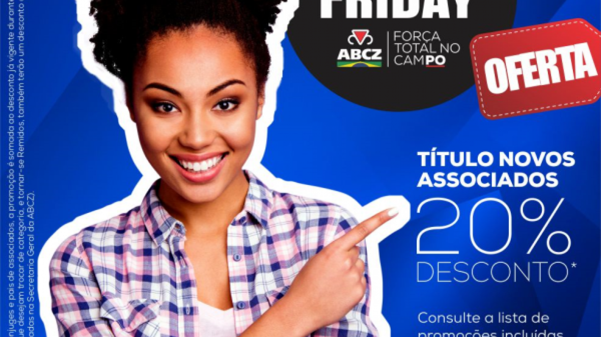 ABCZ oferece descontos de até 20% na Black Friday