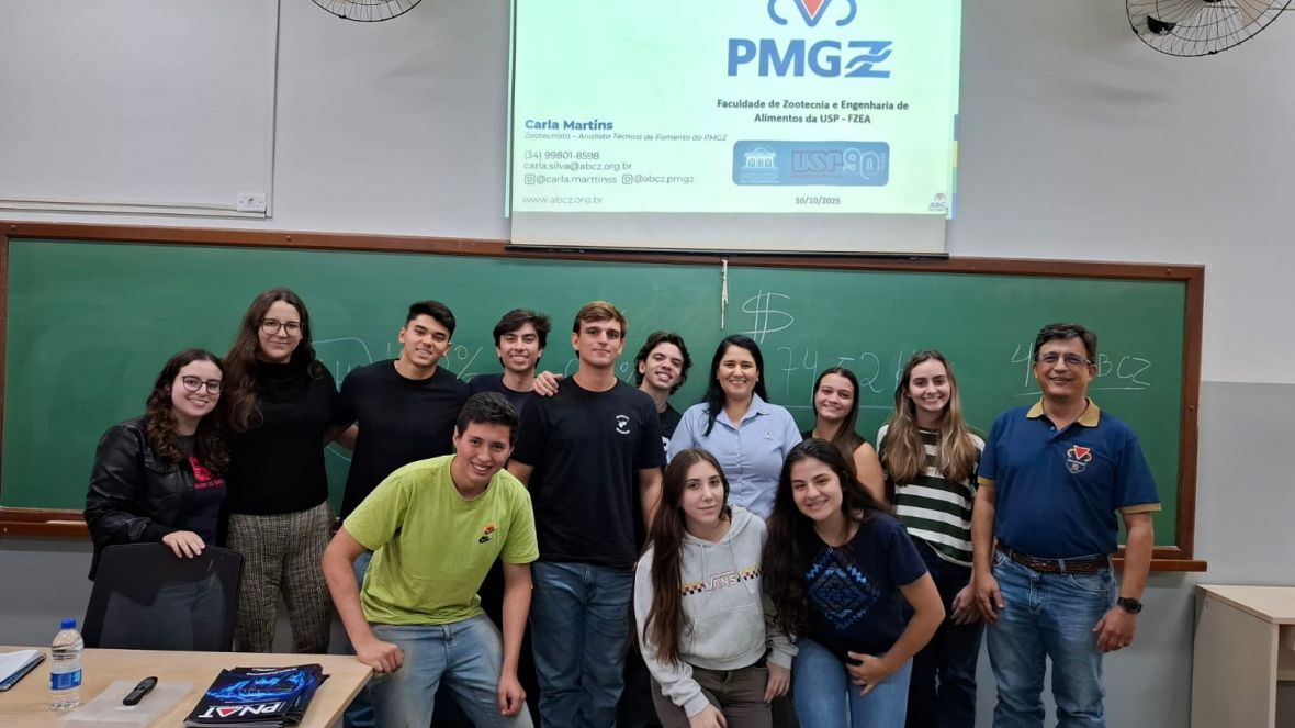 ABCZ participa de palestra na Faculdade de Zootecnia e Engenharia de Alimentos da USP