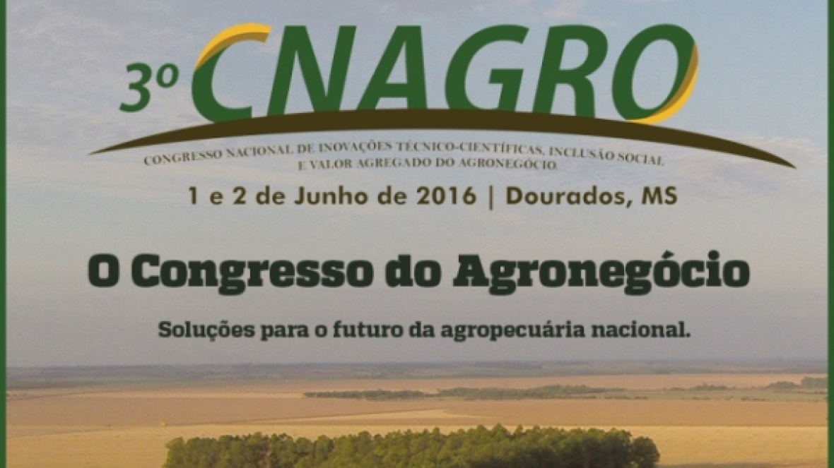 Inscrições abertas para o 3ª CNAGRO no site da ABCZ