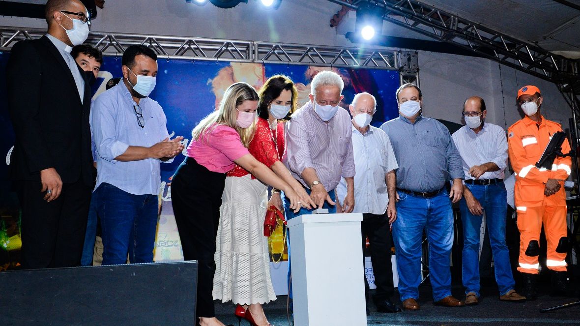 Abertura do ‘Natal Cultural no Parque 2021’ reúne autoridades e população no PFC 