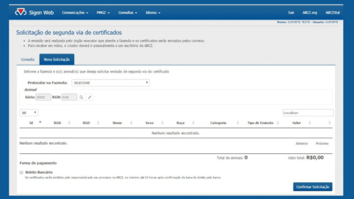 ABCZ lança ferramenta para solicitação online de segunda via de certificados
