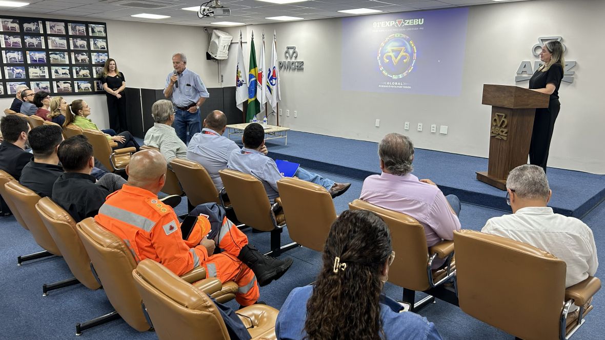 91ª ExpoZebu: ABCZ recebe autoridades para definição de ações de segurança pública