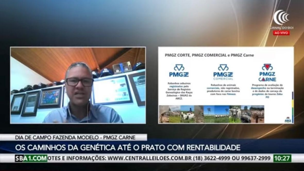 PMGZ Carne foi destaque durante o 11º Dia de Campo Virtual Fazenda Modelo