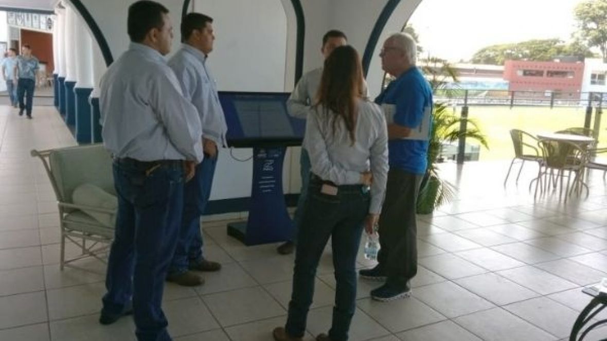 Totem para consulta de desempenho genético está disponível no palanque da 87ª ExpoZebu