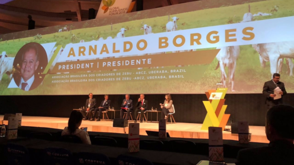 Presidente da ABCZ modera painel sobre pecuária no GAF18