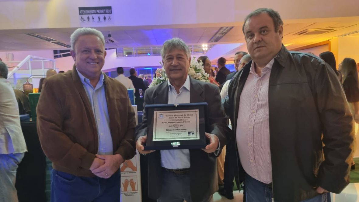 Conselheiro da ABCZ recebe Título de Cidadão Macaense
